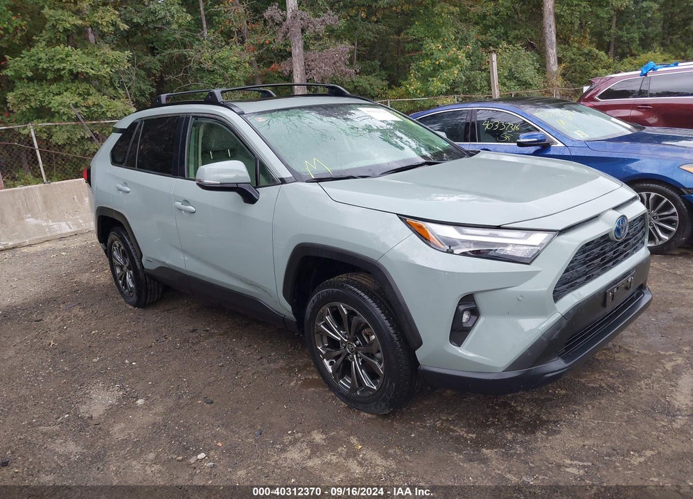 2022 TOYOTA RAV4 HYBRID XLE PREMIUM VIN: JTMB6RFV4ND524119