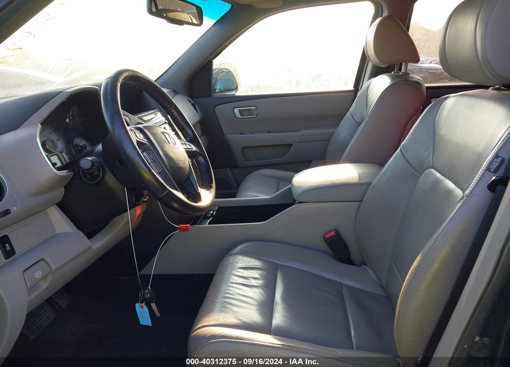 2012 HONDA PILOT EX-L VIN: 5FNYF4H58CB038347