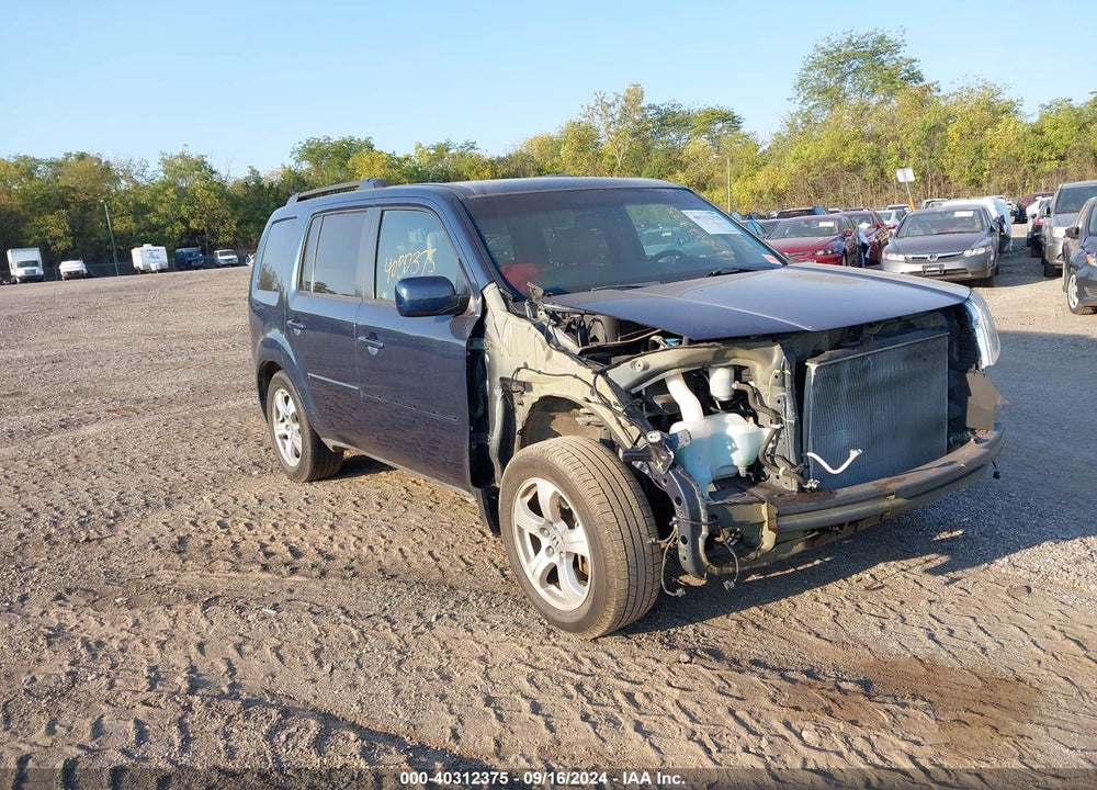 2012 HONDA PILOT EX-L VIN: 5FNYF4H58CB038347