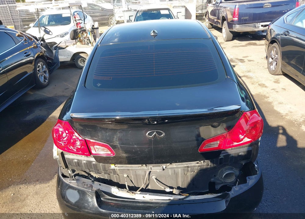 2012 INFINITI G37 JOURNEY VIN: JN1CV6AP4CM933252