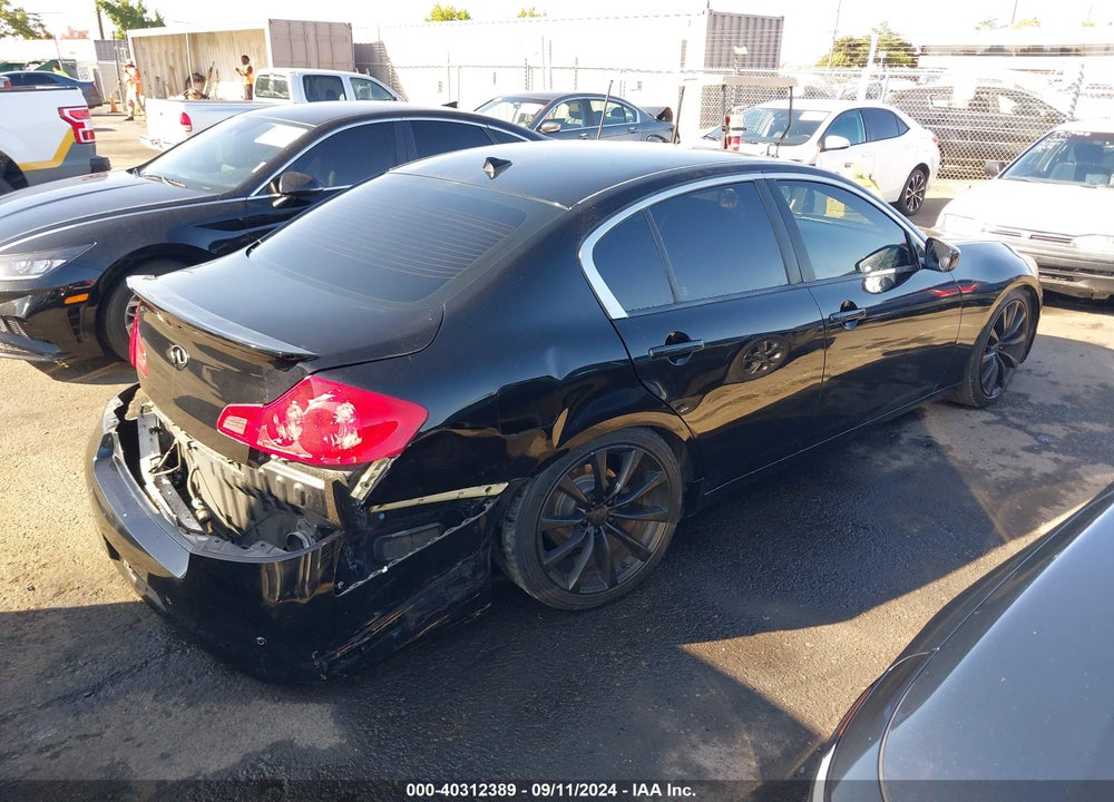 2012 INFINITI G37 JOURNEY VIN: JN1CV6AP4CM933252