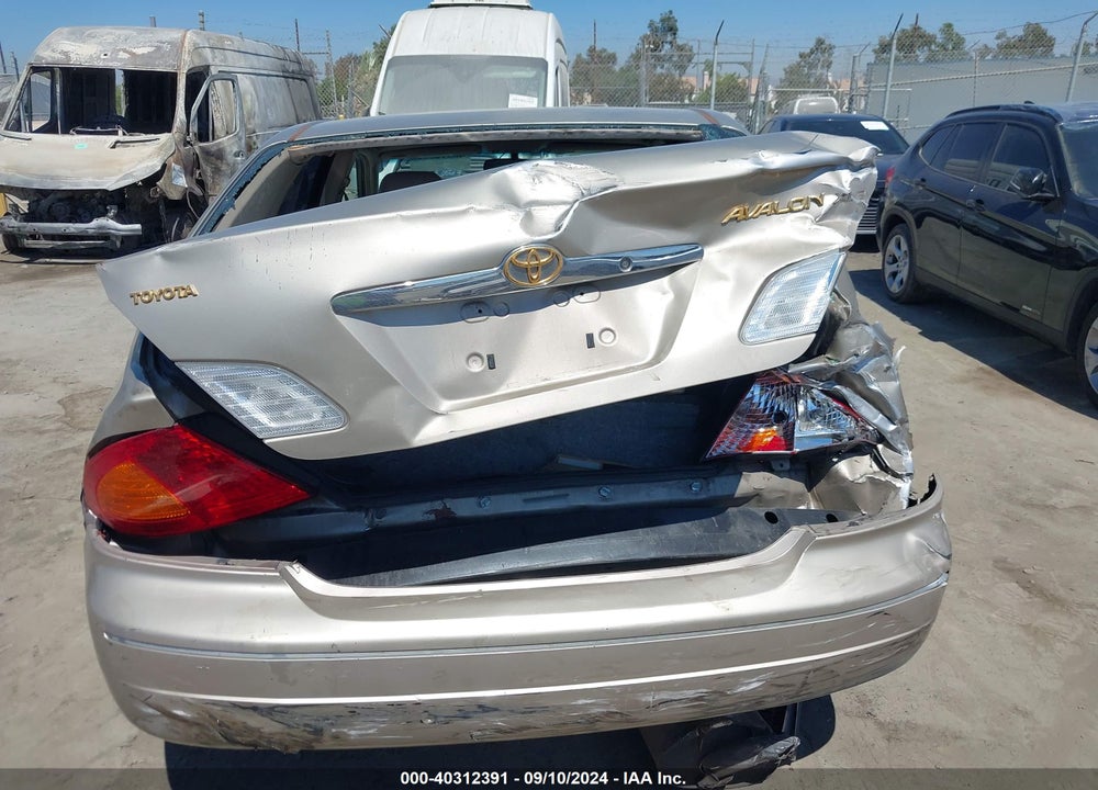 2000 TOYOTA AVALON XLS VIN: 4T1BF28B5YU072983