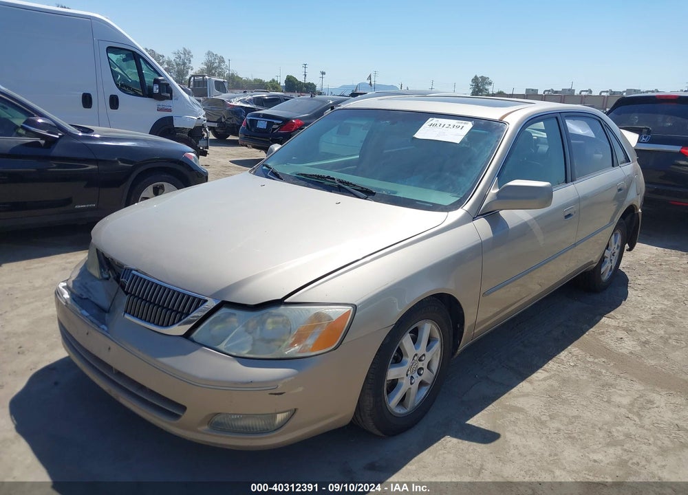 2000 TOYOTA AVALON XLS VIN: 4T1BF28B5YU072983