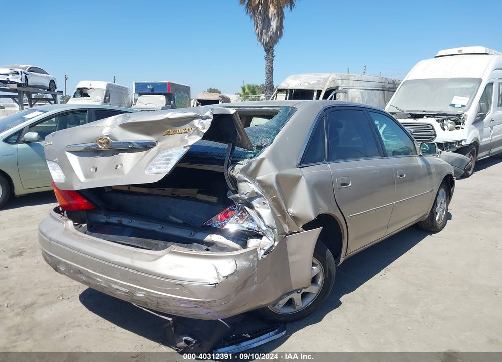 2000 TOYOTA AVALON XLS VIN: 4T1BF28B5YU072983