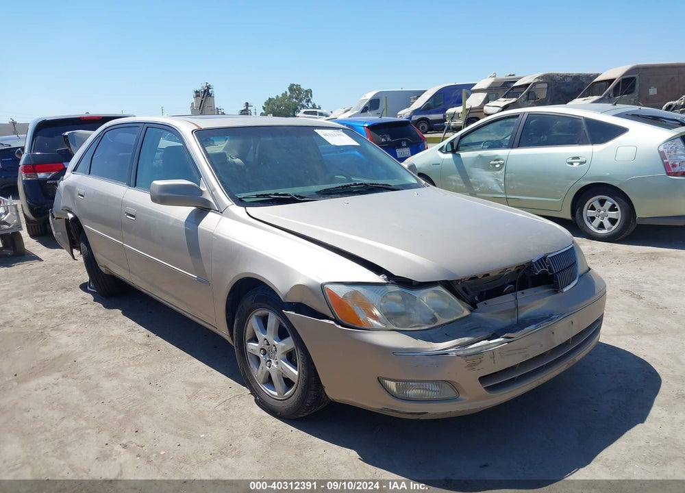 2000 TOYOTA AVALON XLS VIN: 4T1BF28B5YU072983