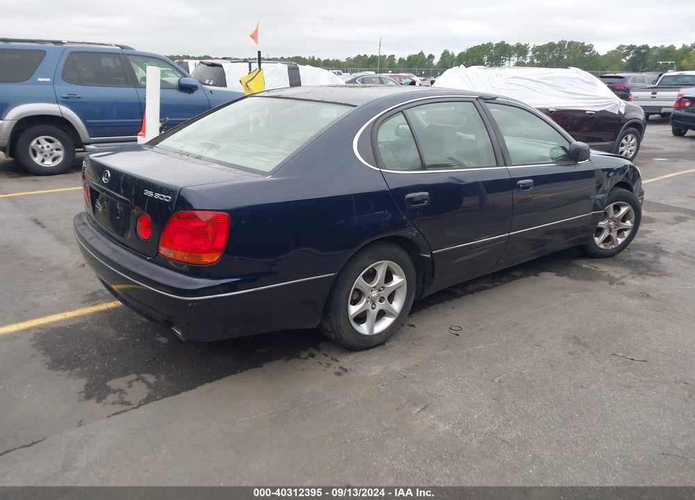 2002 LEXUS GS 300 VIN: JT8BD69S720157451