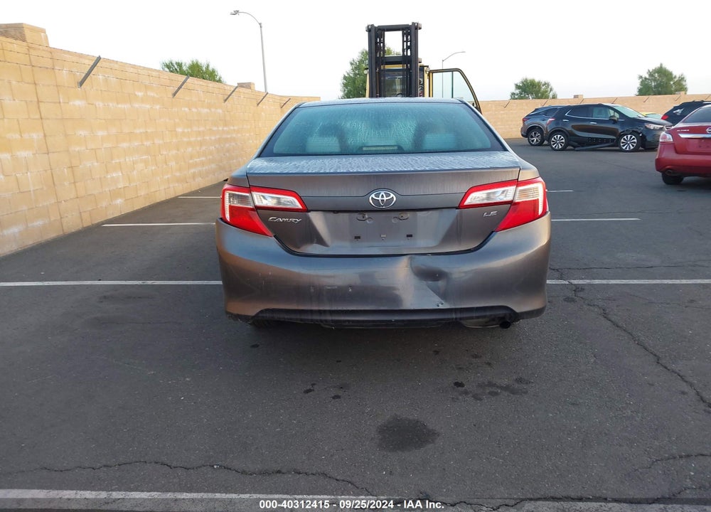 2014 TOYOTA CAMRY LE VIN: 4T4BF1FK8ER423397