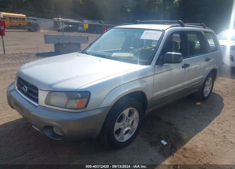 2003 SUBARU FORESTER XS VIN: JF1SG65693H730117