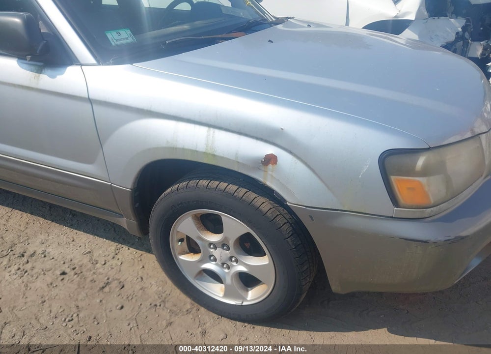 2003 SUBARU FORESTER XS VIN: JF1SG65693H730117