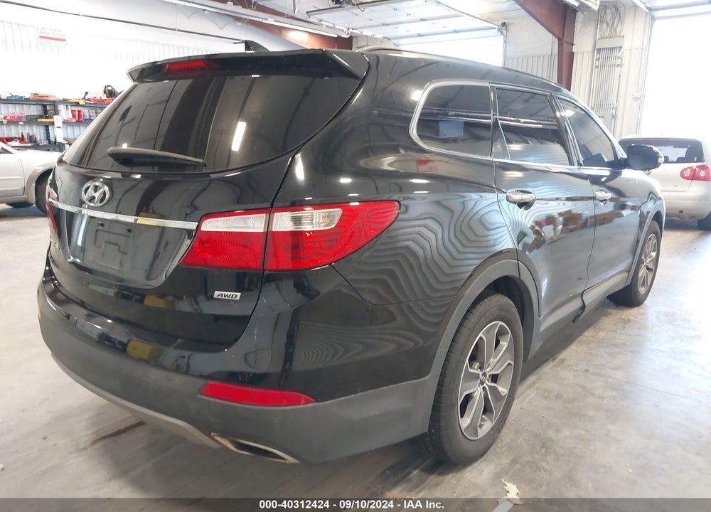 2013 HYUNDAI SANTA FE GLS VIN: KM8SNDHFXDU031101