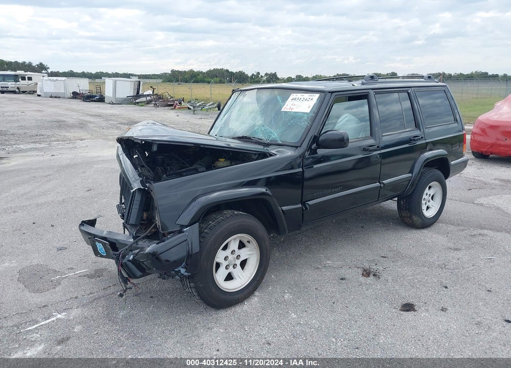 2000 JEEP CHEROKEE SPORT VIN: 1J4FF48S6YL135090