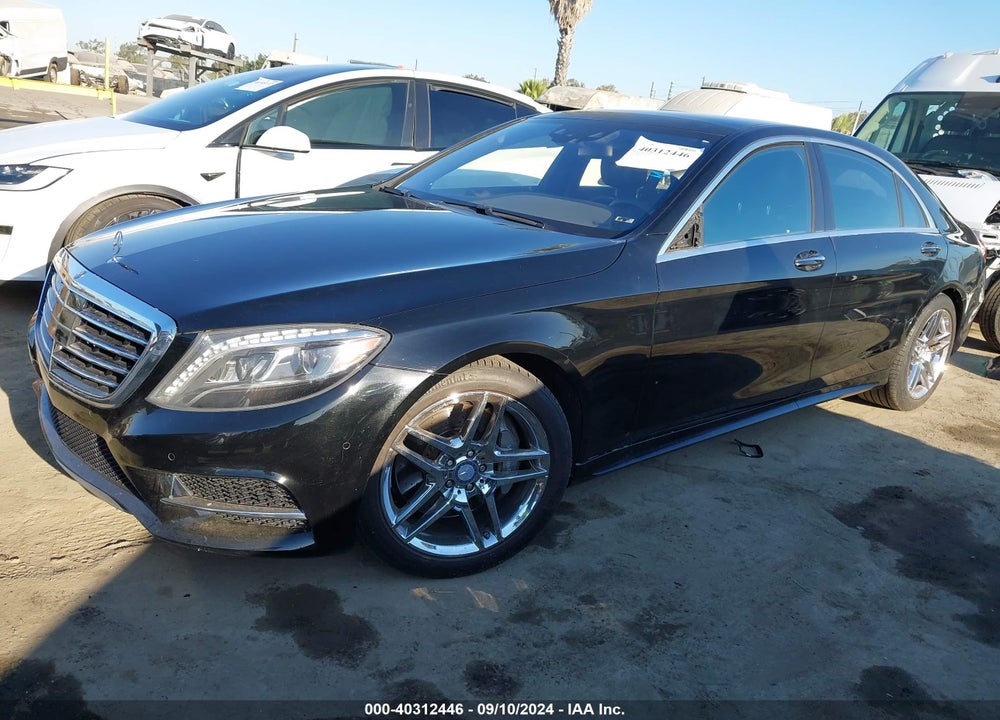 2014 MERCEDES-BENZ S 550 VIN: WDDUG8CB4EA068317