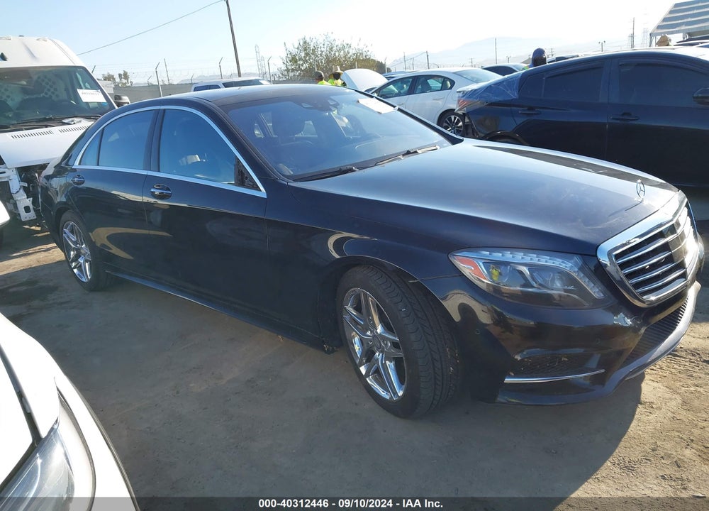 2014 MERCEDES-BENZ S 550 VIN: WDDUG8CB4EA068317