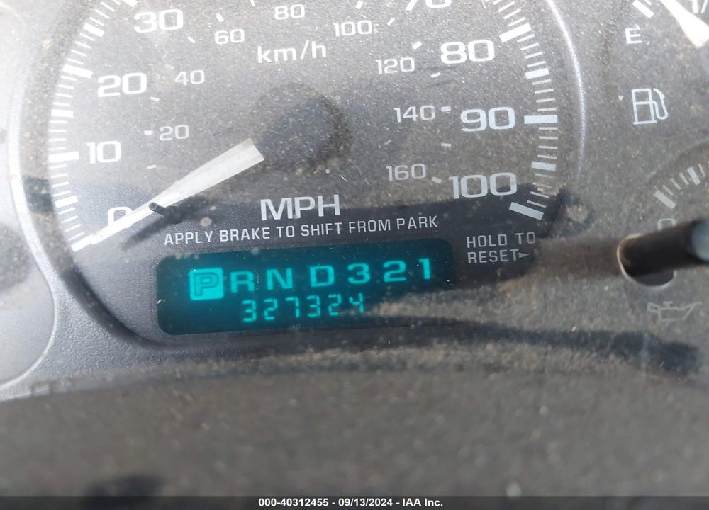 2002 CHEVROLET SILVERADO 1500HD LS VIN: 1GCGK13U22F215411