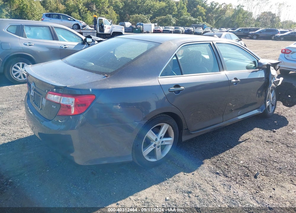 2012 TOYOTA CAMRY SE VIN: 4T1BF1FK2CU075538