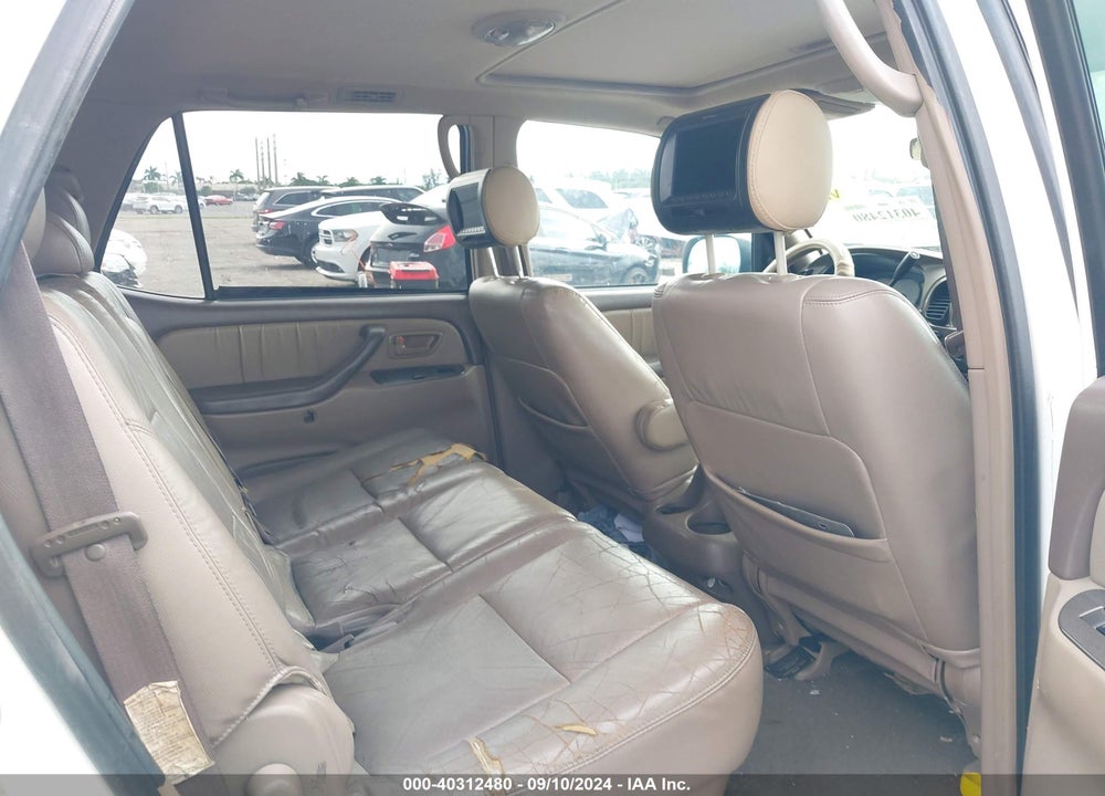 2002 TOYOTA SEQUOIA LIMITED V8 VIN: 5TDZT38A72S070690