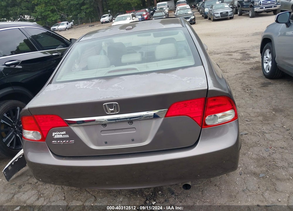 2010 HONDA CIVIC EX-L VIN: 2HGFA1F99AH504127