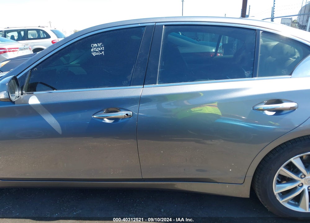 2015 INFINITI Q50 PREMIUM VIN: JN1BV7AP7FM341852