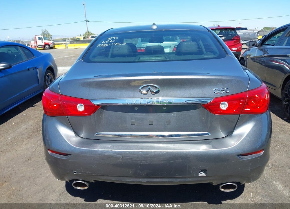 2015 INFINITI Q50 PREMIUM VIN: JN1BV7AP7FM341852