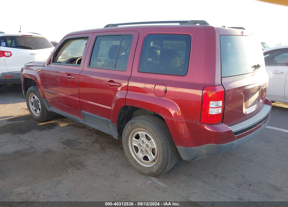 2014 JEEP PATRIOT ALTITUDE VIN: 1C4NJPBA5ED737096