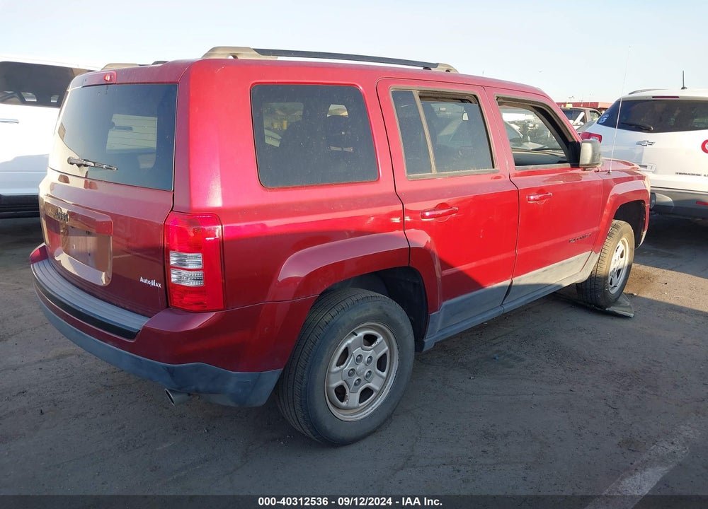 2014 JEEP PATRIOT ALTITUDE VIN: 1C4NJPBA5ED737096