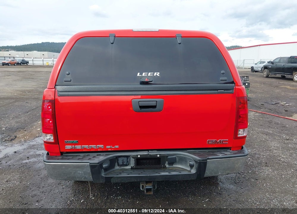 2011 GMC SIERRA 1500 SLE VIN: 3GTP2VEA8BG109375