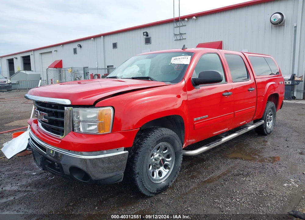 2011 GMC SIERRA 1500 SLE VIN: 3GTP2VEA8BG109375