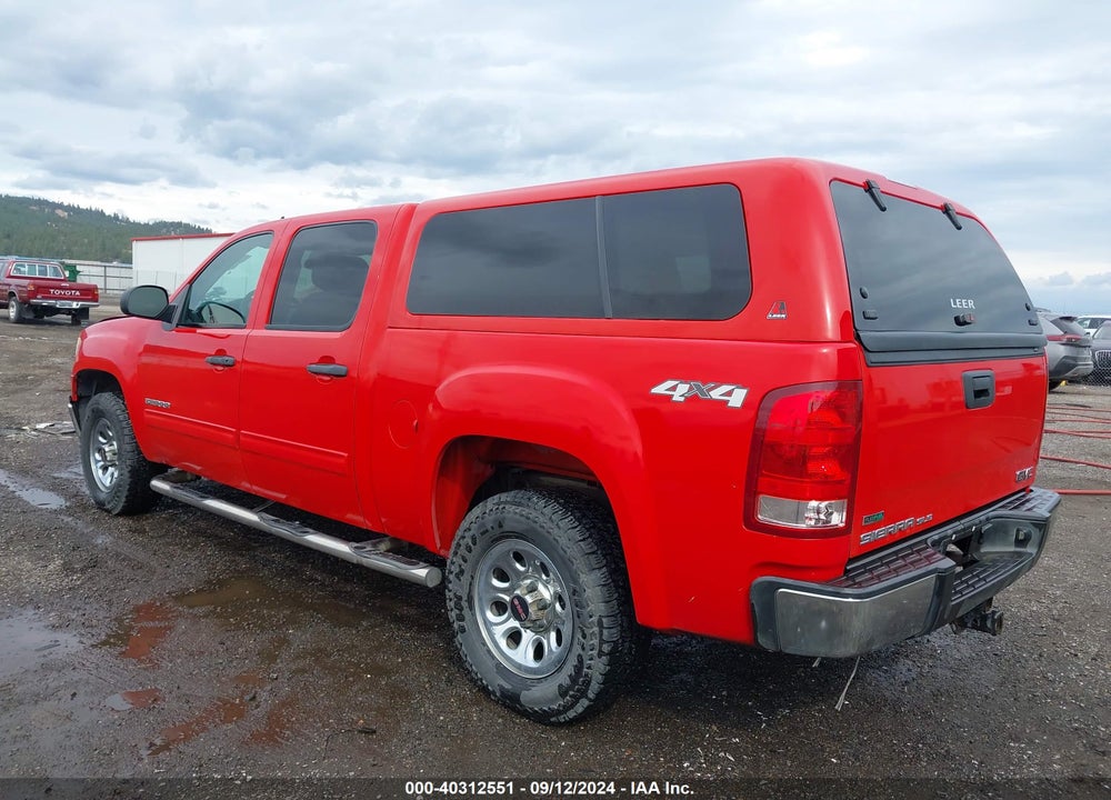 2011 GMC SIERRA 1500 SLE VIN: 3GTP2VEA8BG109375