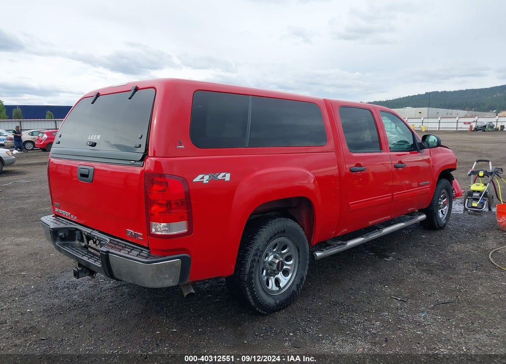 2011 GMC SIERRA 1500 SLE VIN: 3GTP2VEA8BG109375