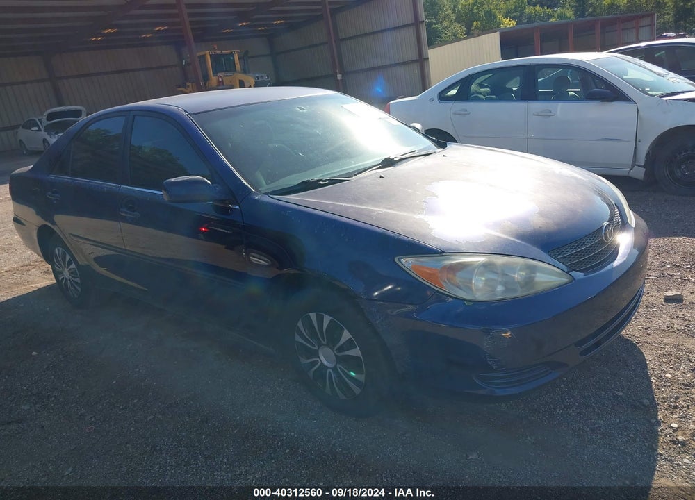 2002 TOYOTA CAMRY LE VIN: 4T1BE32K52U537612