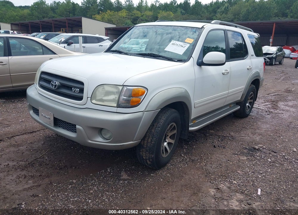 2003 TOYOTA SEQUOIA SR5 V8 VIN: 5TDZT34A63S181643