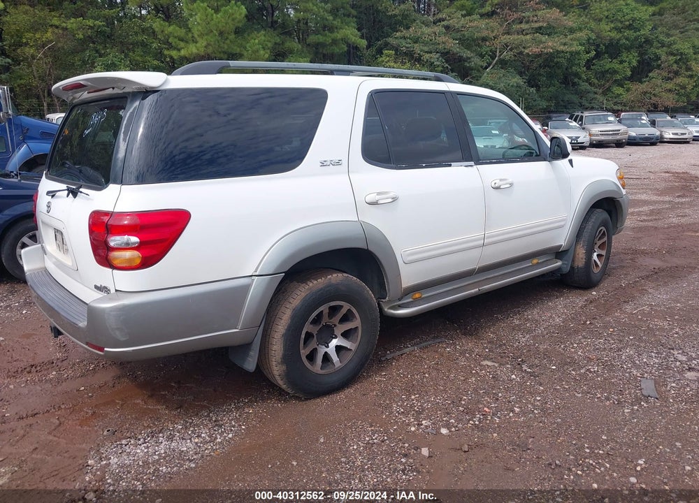 2003 TOYOTA SEQUOIA SR5 V8 VIN: 5TDZT34A63S181643