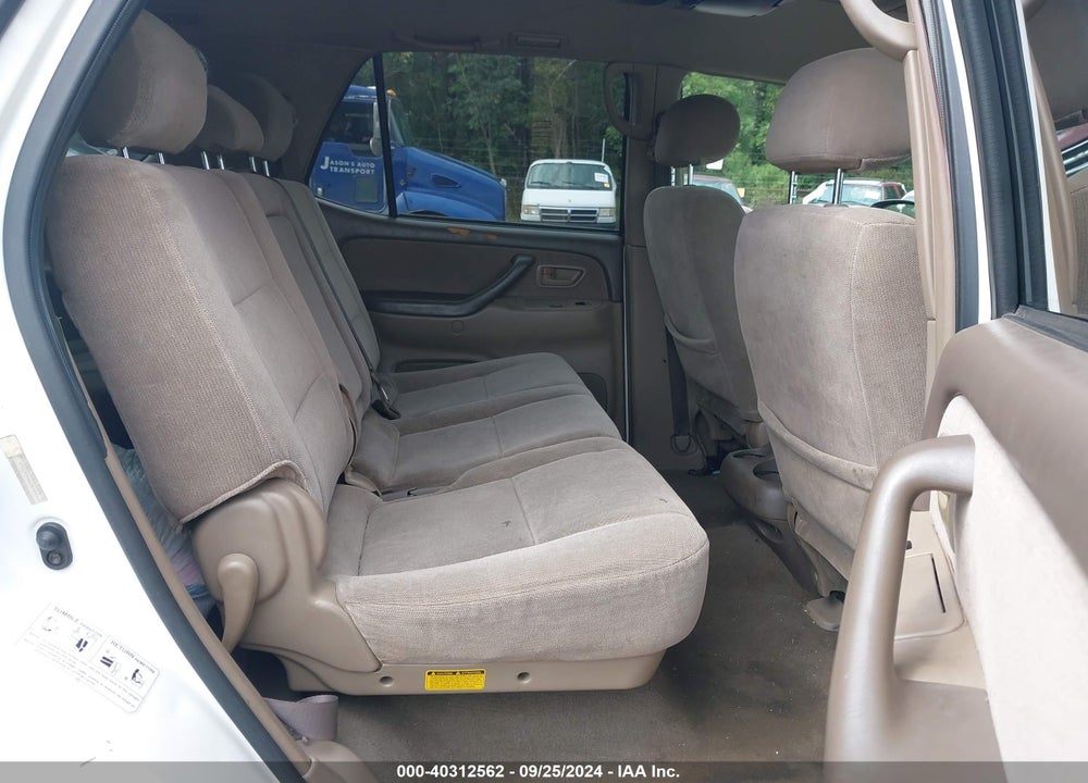 2003 TOYOTA SEQUOIA SR5 V8 VIN: 5TDZT34A63S181643