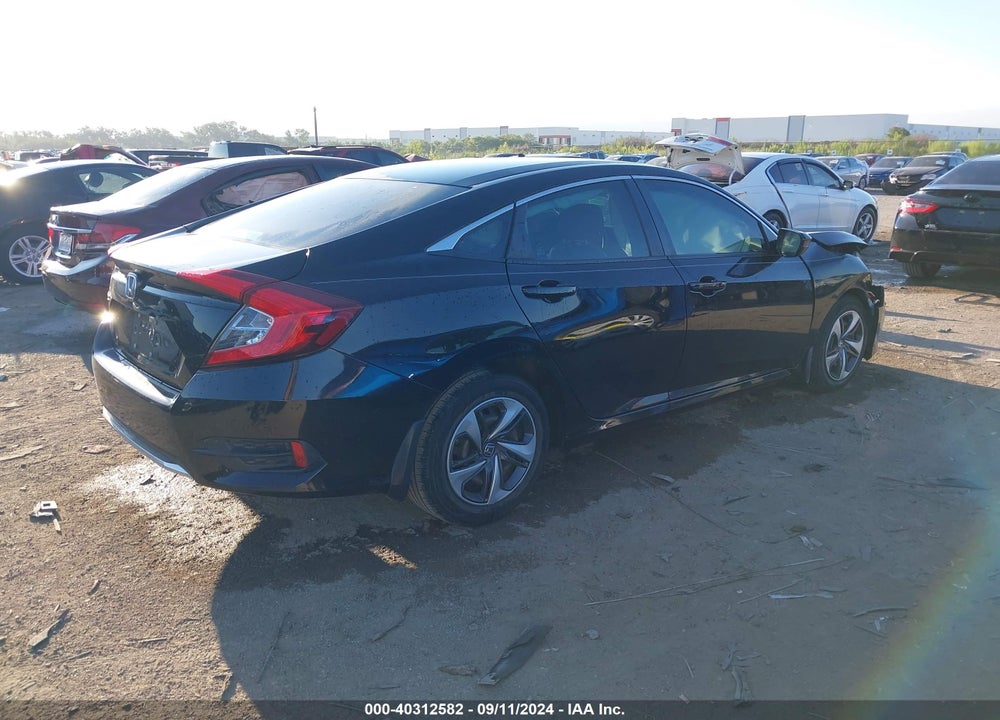 2019 HONDA CIVIC LX VIN: 19XFC2F66KE050369