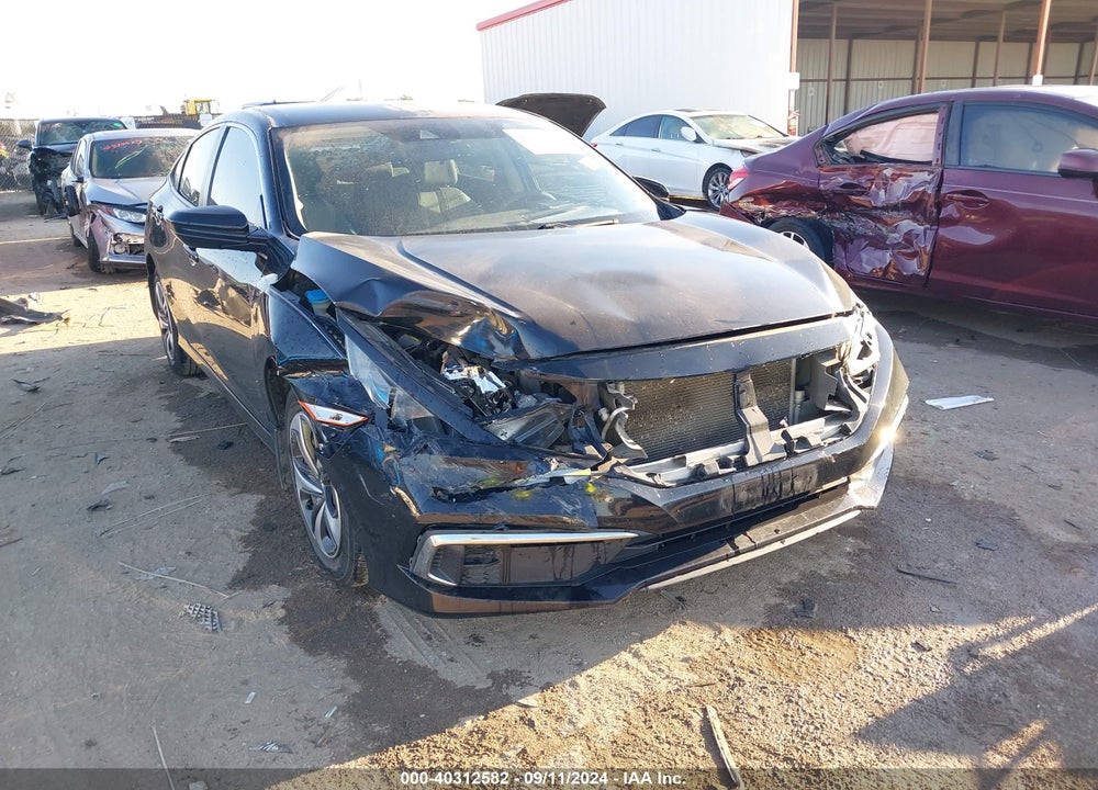 2019 HONDA CIVIC LX VIN: 19XFC2F66KE050369