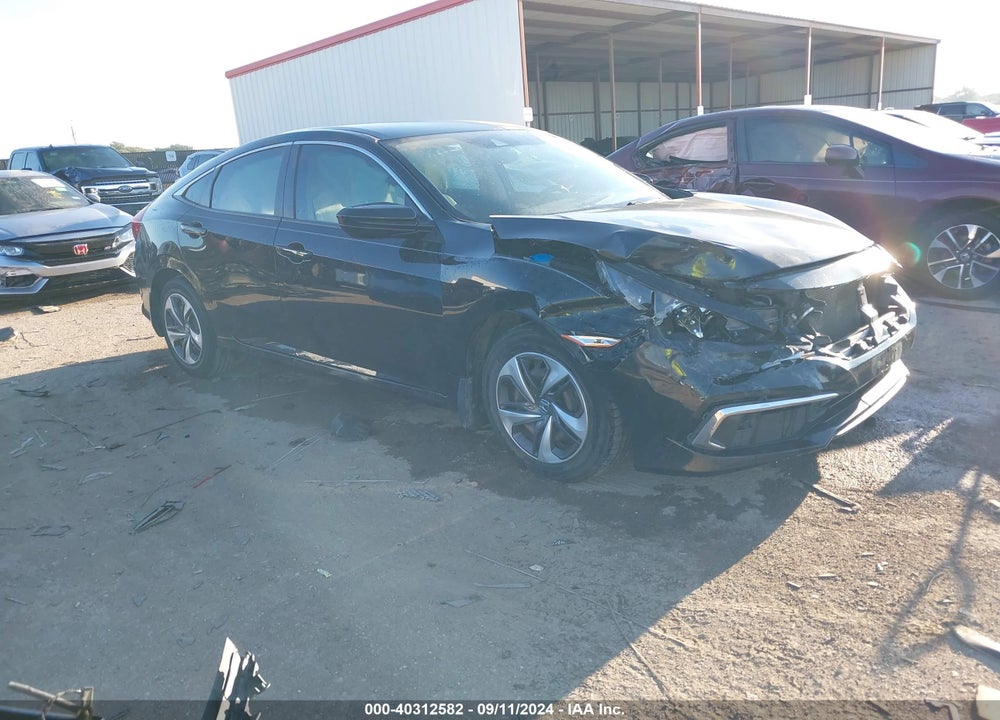 2019 HONDA CIVIC LX VIN: 19XFC2F66KE050369