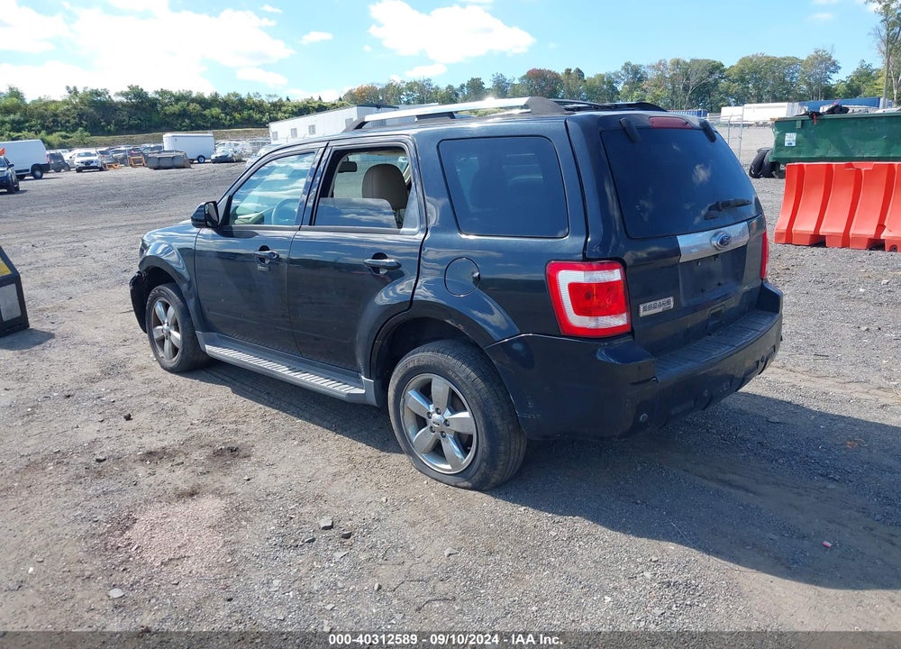 2011 FORD ESCAPE LIMITED VIN: 1FMCU9EG5BKA71807