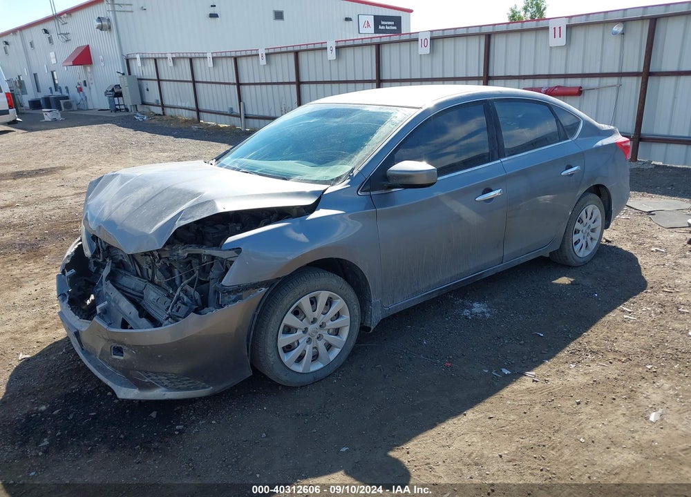 2017 NISSAN SENTRA S VIN: 3N1AB7AP5HY380749
