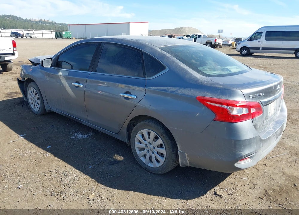 2017 NISSAN SENTRA S VIN: 3N1AB7AP5HY380749