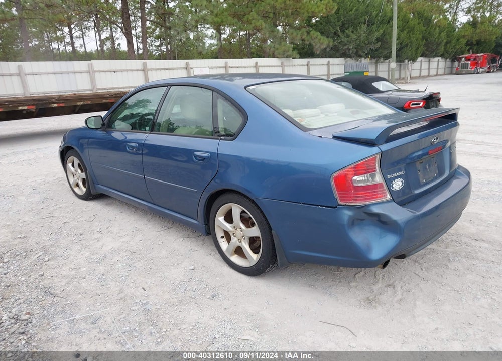2007 SUBARU LEGACY 2.5I VIN: 4S3BL616977211043