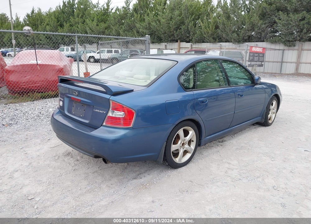 2007 SUBARU LEGACY 2.5I VIN: 4S3BL616977211043