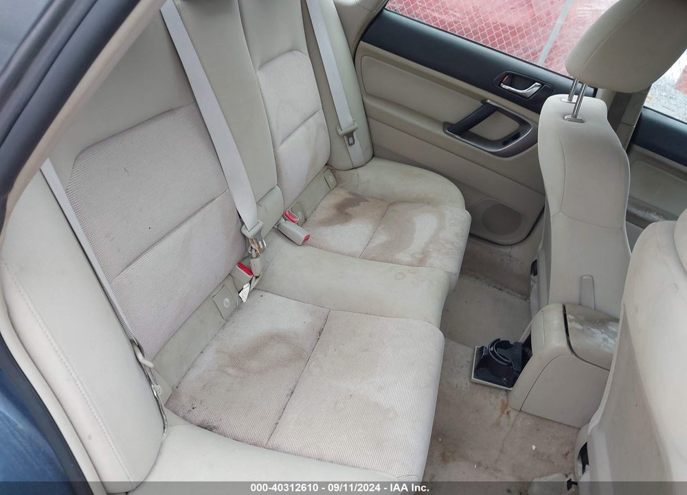 2007 SUBARU LEGACY 2.5I VIN: 4S3BL616977211043