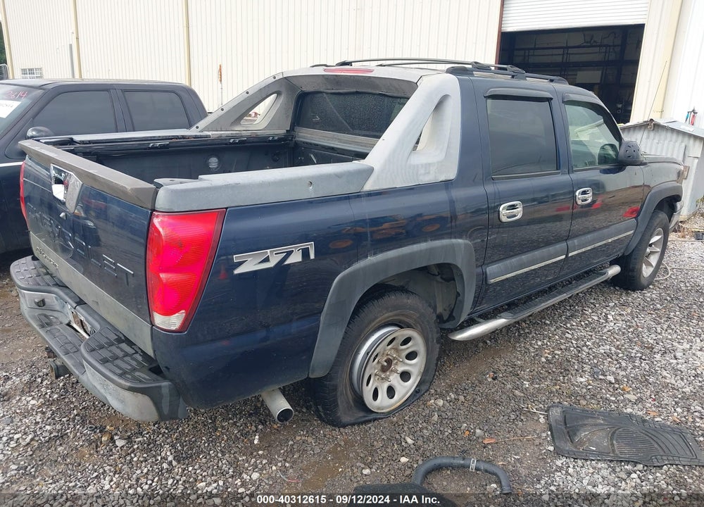 2004 CHEVROLET AVALANCHE 1500 VIN: 3GNEK12T54G185099