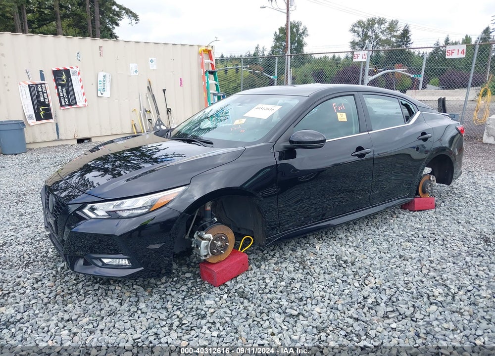 2022 NISSAN SENTRA SR XTRONIC CVT VIN: 3N1AB8DV8NY251559