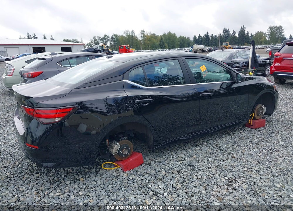 2022 NISSAN SENTRA SR XTRONIC CVT VIN: 3N1AB8DV8NY251559