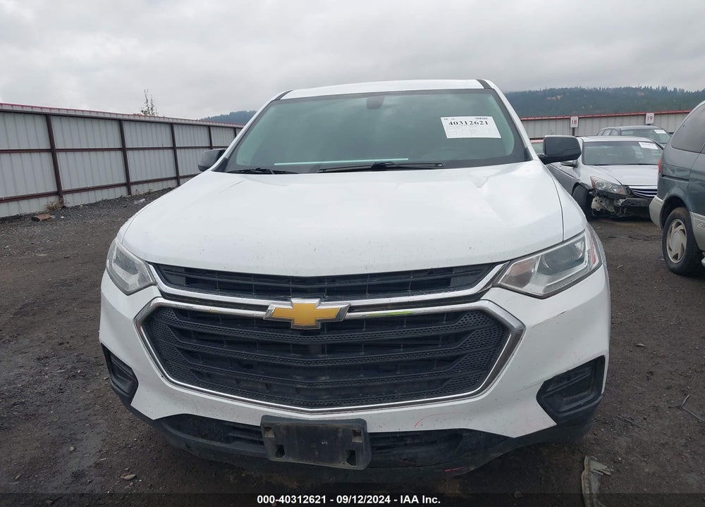 2018 CHEVROLET TRAVERSE LS VIN: 1GNEVFKW2JJ193220