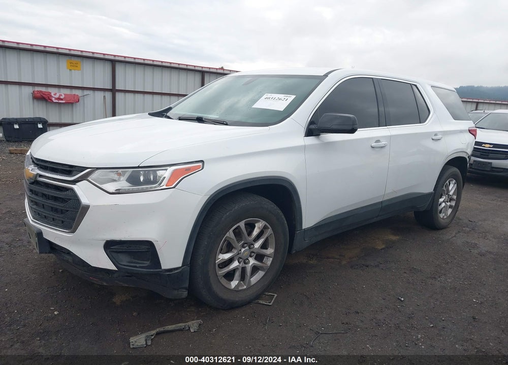 2018 CHEVROLET TRAVERSE LS VIN: 1GNEVFKW2JJ193220