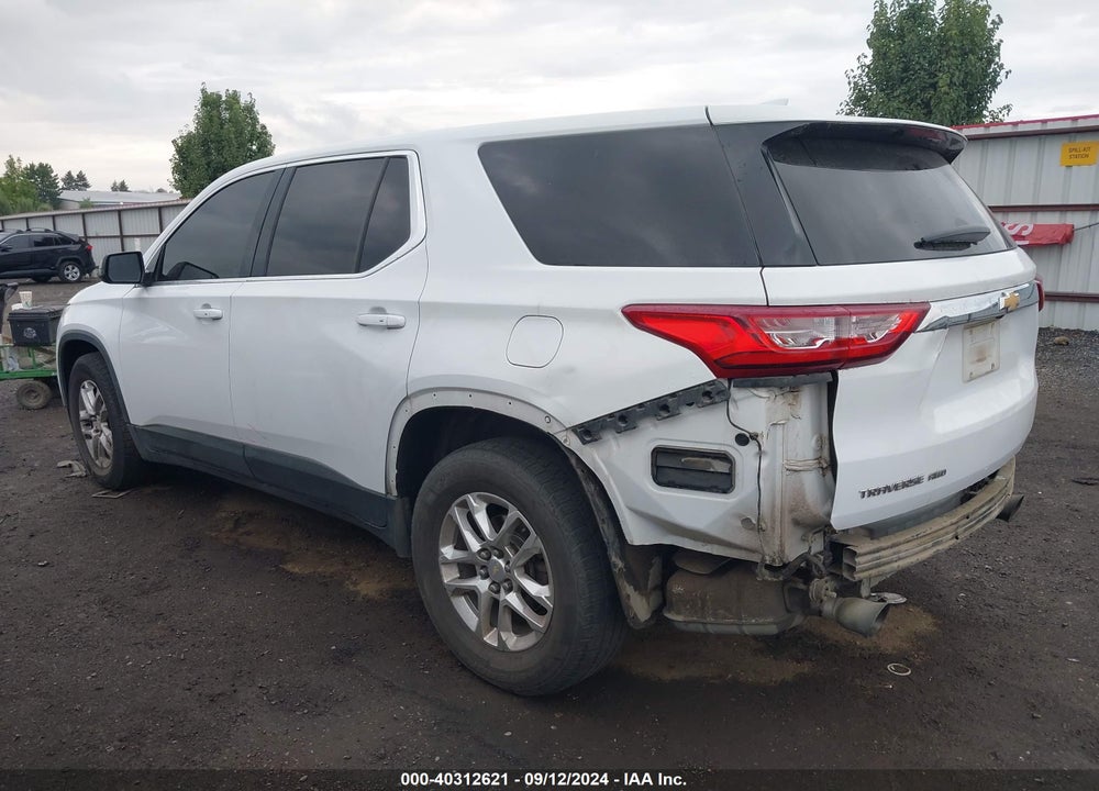 2018 CHEVROLET TRAVERSE LS VIN: 1GNEVFKW2JJ193220