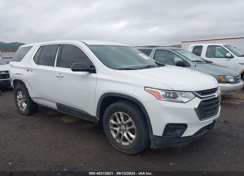 2018 CHEVROLET TRAVERSE LS VIN: 1GNEVFKW2JJ193220