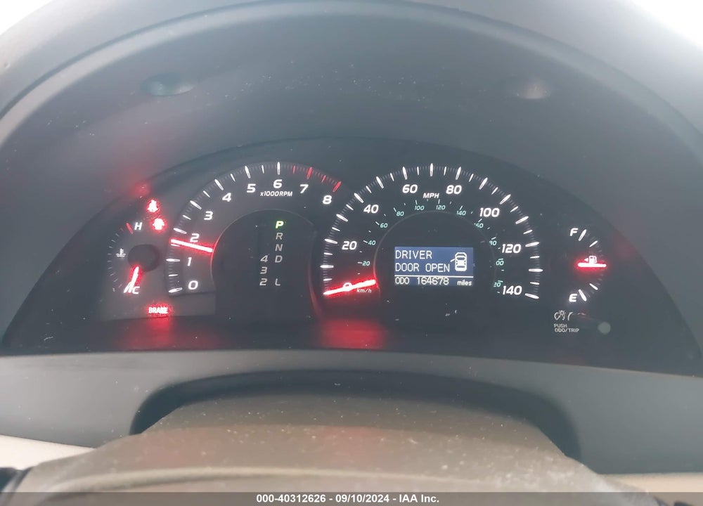2007 TOYOTA CAMRY XLE VIN: JTNBE46K373114282
